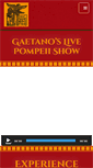 Mobile Screenshot of pompeiitourguide.com